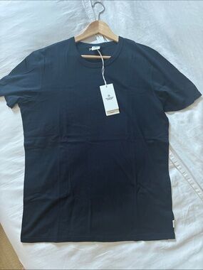 Reigning Champ Black Short Sleeve Crew Neck Tee